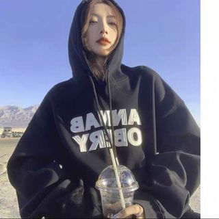 Áo hoodie nỉ ngoại mũ 2 lớp in chữ