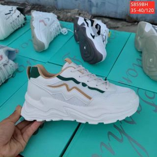 Giày thể thao Nữ đế cao răng cưa sỉ giá xưởng
