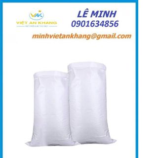 Bao pp trắng, bao pp dệt màu trắng