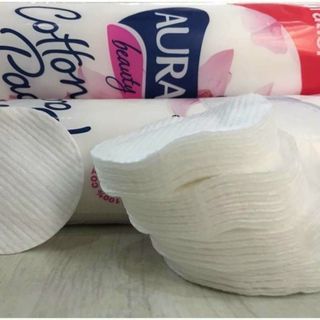 BÔNG TẨY TRANG AURA 150 miếng