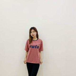 Sét bộ nữ ,đồ bộ đùi nữ thun coton sufa,ái in chữ Cute ,thời trang xuân hè BL 17-SEN