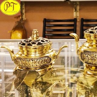 XÔNG TRẦM HOA SEN BẰNG ĐỒNG 3 KÍCH THƯỚC giá sỉ