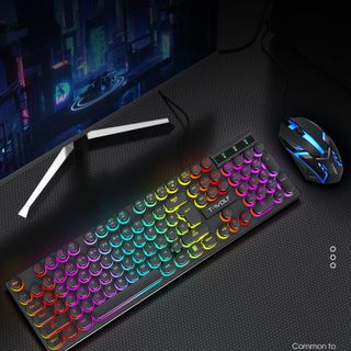 COMBO KB + MOUSE T-Wolf TF 270 Usb Led ( màu đen) -BH 12 tháng : giá 175k giá sỉ