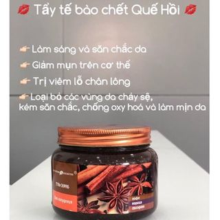 Tẩy da chết body quế hồi Nga 380gr