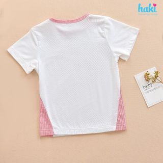 Bộ quần áo cộc tay cài vai phối sườn vải gỗ sồi (Modal) cao cấp cho bé sơ sinh HAKI BM014