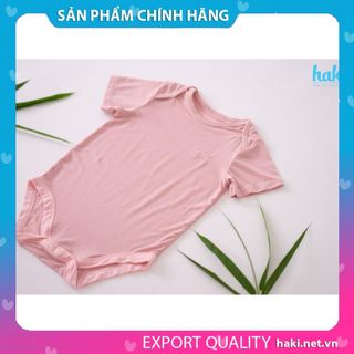 Bộ đồ body cho bé trai bé gái vải sợi tre cao cấp HAKI - BB006