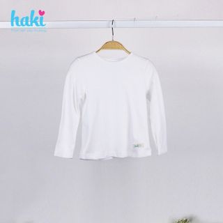 Áo cài cúc vai vải cotton cao cấp siêu mềm mịn- trắng HAKI giá sỉ