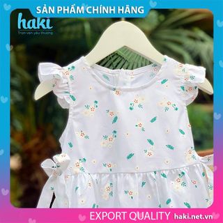 Váy bé gái cánh tiên nhún eo dáng xòe HAKI HK510