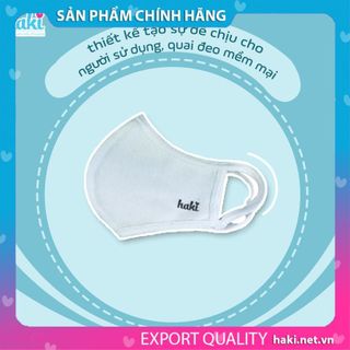 Combo 3 khẩu trang kháng khuẩn người lớn HAKI KT005