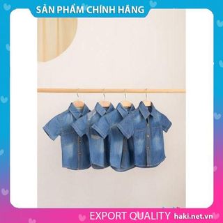 Áo sơ mi bò bé trai - xanh bò TB1525-Haki