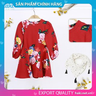 Đầm bé gái_ HAKI, váy thiết kế cho bé HK486