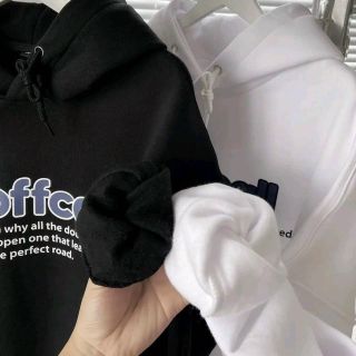 Áo hoodie logo in UNOFFCALL form dưới 70kg