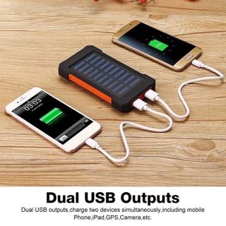 Sạc Dự Phòng Năng Lượng Mặt Trời Dung Lượng Lớn 20000mAh cao cấp giá sỉ