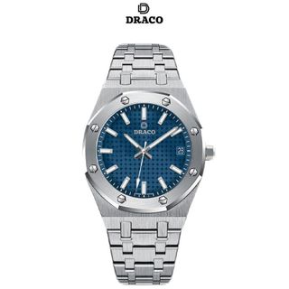 Đồng Hồ Nam - Thương Hiệu DRACO D22-DR04 “Revolution Watch” xanh kim loại bạc giá sỉ