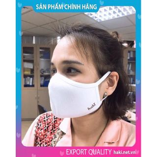 Khẩu trang vải kháng khuẩn Haki (người lớn hoặc trẻ em)
