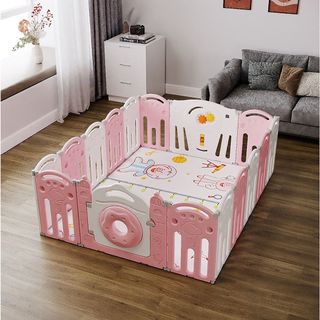 Quây bóng Gấp Gọn nhựa nguyên sinh cao cấp, lều chơi bóng cho bé, Nhà bóng cho bé gấp gọn tặng kèm thảm chơi và 100 bóng
