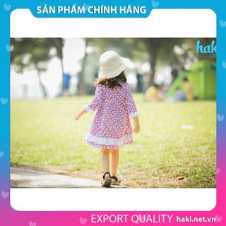 Đầm bé gái_Váy Cinderella HAKI - Hồng gấu- HK485