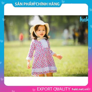 Đầm bé gái_Váy Cinderella HAKI - Hồng gấu- HK485