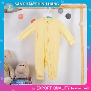 Body cho bé vải sợi tre + cotton cao cấp (Bamboo+ cotton), bodysuit sơ sinh HAKI BB012