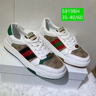 Giày thể thao n nữ chất da đẹp mang êm chân