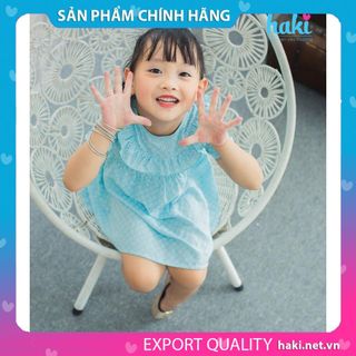 Váy bé gái cộc tay bèo ngực chính hãng HAKI HK483