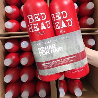 Dầu gội Tigi Bedhead 750ML Chính hãng - Cặp gội xả Tigi Đỏ phục hồi tóc hư tổn cấp độ 3, giảm gãy rụng giá sỉ