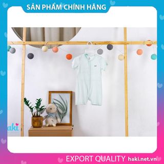Bộ romper (Body đùi) vải gỗ sồi (Modal) cho bé sơ sinh chính hãng HAKI BM020
