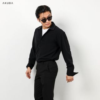 ÁO SƠ MI TAY DÀI AKUBA 01J0167
