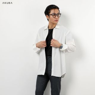 ÁO SƠ MI TAY DÀI AKUBA 01J0167