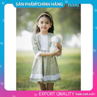 Đầm bé gái_Váy Cinderella HAKI - Hoa nhí vàng HK485
