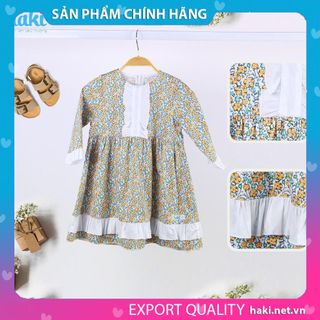 Đầm bé gái_Váy Cinderella HAKI - Hoa nhí vàng HK485