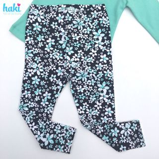 Áo bé gái cotton Haki siêu mềm mịn