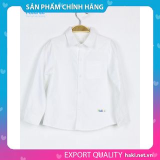 Áo sơ mi bé trai dài tay HAKI_Xanh_Trắng_Kẻ tím_Kẻ Xanh HK497