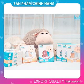 Bộ Body liền cộc tay vải gỗ sồi siêu mềm mịn cho bé trai bé gái HAKI-BM006