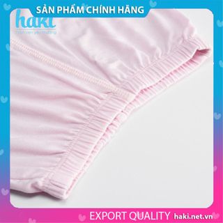 Bộ quần áo ba lỗ cho bé vải sợi tre cao cấp mềm mịn HAKI-BB005