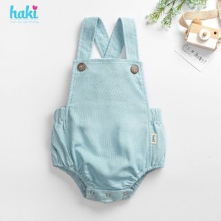 Set body yếm liền thân cho bé trai bé gái từ 6-13kg đi chơi chụp ảnh Haki BL001