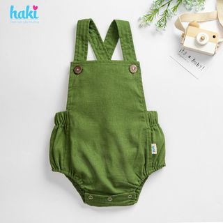 Set body yếm liền thân cho bé trai bé gái từ 6-13kg đi chơi chụp ảnh Haki BL001