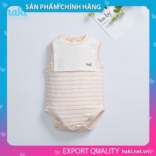 Bộ body chip kẻ thủy thủ vải sợi tre cao cấp siêu mềm mịn cho bé HAKI BB032