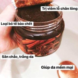 Tẩy da chết body quế hồi Nga 380gr