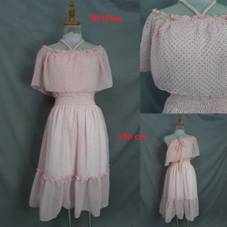 Maxi voan bèo cổ sen