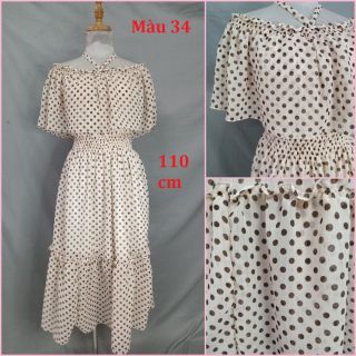 Maxi voan bèo cổ sen