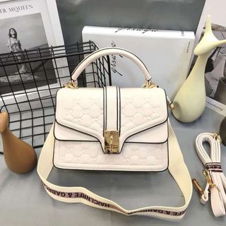 Túi đeo chéo nữ dập vân GD kèm 2 dây đeo chéo MS56_155 giá sỉ