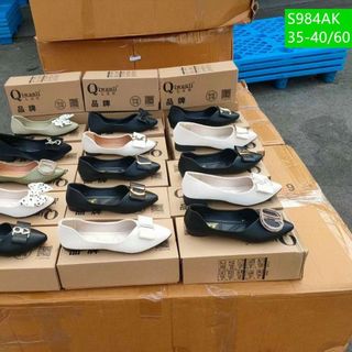 Giày búp bê nữ chất da mũi nhọn sỉ giá xưởng
