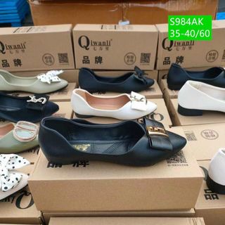 Giày búp bê nữ chất da mũi nhọn sỉ giá xưởng