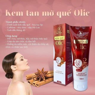 KEM TAN MỠ QUẾ OLIC CHÍNH HÃNG