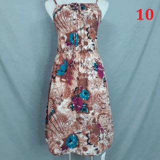 Đầm yếm lanh thái ngắn