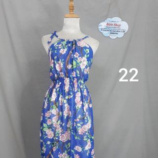 Đầm maxi voan yếm đi biển