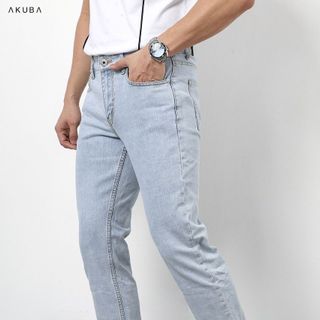 QUẦN JEAN DÀI AKUBA 01F0404