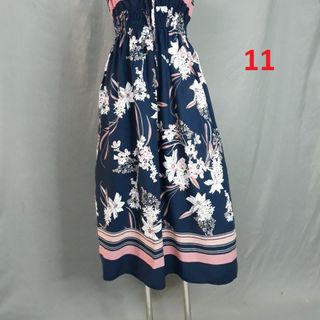 Đầm maxi cổ buộc lanh thái