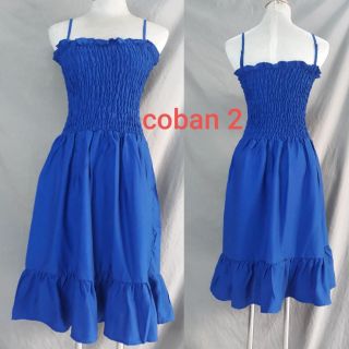 Đầm đuôi cá ngắn nhiêu màu